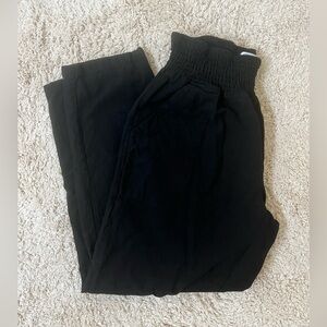 Emme Mama Transitional Smocked Linen Pant- Maternity and Postpartum